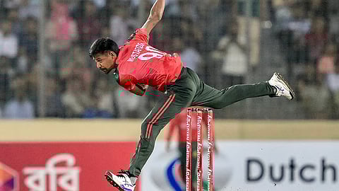 Bangladeshi cricketer Mustafizur Rahman