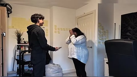 Mother and son images