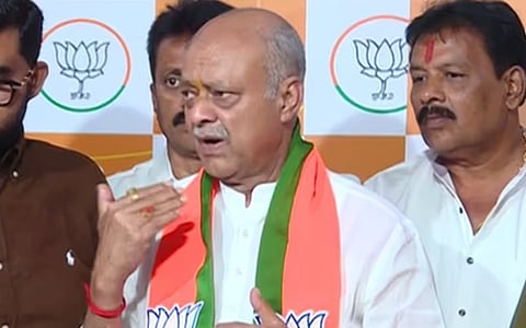 Ex minister Narayana Gowda 