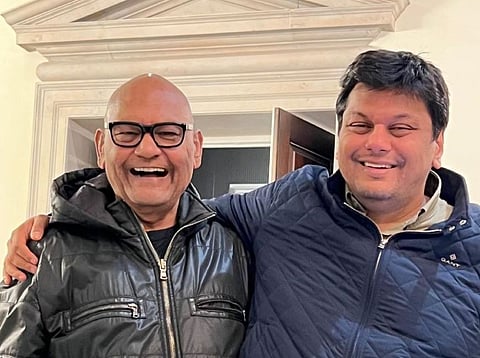Anil Agarwal and Agnivesh Agarwal 