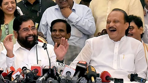 Eknath Shinde, Ajit Pawar