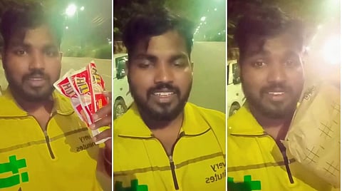 ಬ್ಲಿಂಕಿಟ್ ಡೆಲಿವರಿ ಬಾಯ್ 