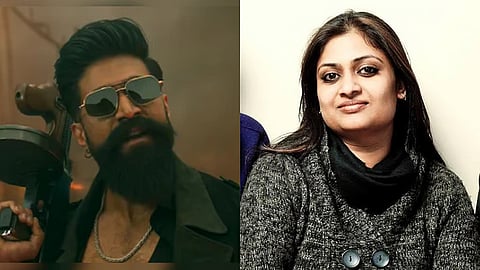 Toxic teaser still - Geetu Mohandas