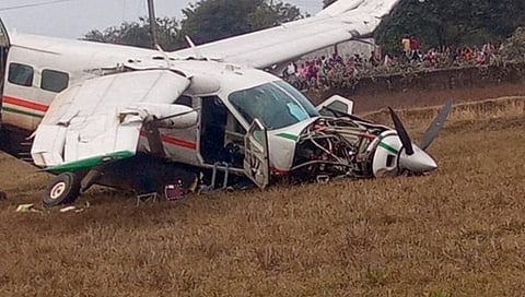 Small Aircraft Crashes Near Rourkela,