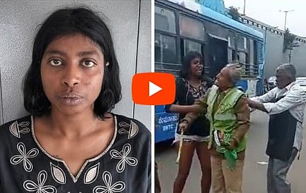 ಬೆಂಗಳೂರು: ಚಡ್ಡಿ ಹಾಕಿಕೊಂಡು ತಿರುಗಾಡಬೇಡ ಅಂತ ಬುದ್ಧಿ ಹೇಳಿದ ಹೋಂ ಗಾರ್ಡ್‌ಗೆ ಥಳಿಸಿದ ಯುವತಿ, Video