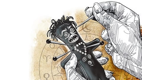 ಮಾನವನ ತಲೆಬುರುಡೆ, ಉಡಗಳ ಜನನಾಂಗ, ಹುಲಿ ಚರ್ಮ ಸೇರಿ ಹಲವು ವಸ್ತು ಮಾರಾಟ; ಮಾಂತ್ರಿಕನ ಬಂಧನ