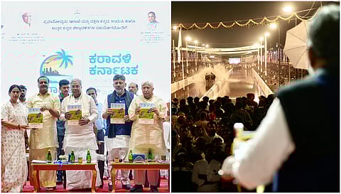 D K Shivakumar in Mangaluru