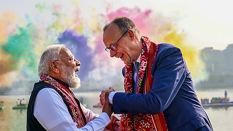Gandhi’s teachings are needed more than ever: German Chancellor Friedrich Merz at Sabarmati Ashram