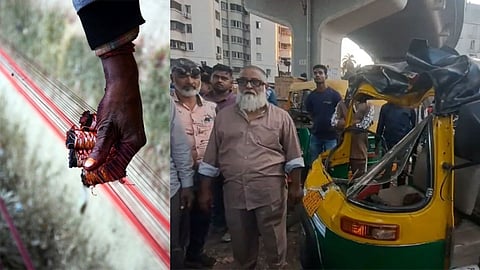 Couple Daughter Fall 70 Feet Off Surat Flyover