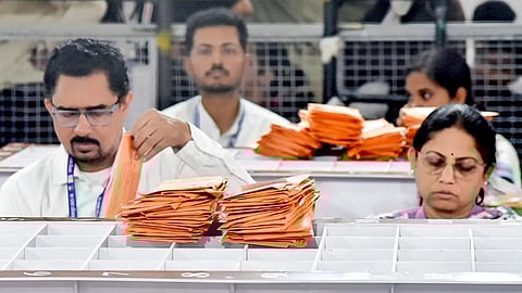BMC Elections vote Counting process (file photo)