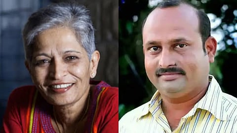 Gauri Lankesh-Shrikant Pangarkar