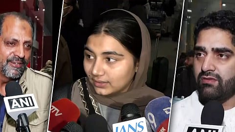 Indians from Iran landed in Delhi