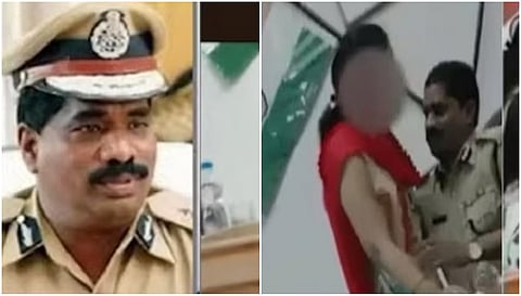 DGP rank officer Ramachandra Rao in compromising acts inside his office went viral
