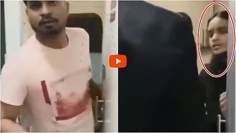 'OYO ಅಲ್ಲ': 2 ಗಂಟೆ ರೈಲಿನ ಶೌಚಾಲಯದೊಳಗೆ ಲಾಕ್ ಮಾಡಿಕೊಂಡಿದ್ದ ಜೋಡಿ, 'ನನ್ನ ಇಷ್ಟ' ಎಂದ ಯುವತಿ - Video