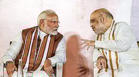 PM Narendra Modi and Amit Shah