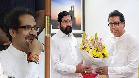 ಉದ್ಧವ್ ಠಾಕ್ರೆ-ಏಕನಾಥ್ ಶಿಂಧೆ-ರಾಜ್ ಠಾಕ್ರೆ