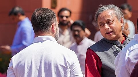 Shashi Tharoor Upset With Rahul Gandhi