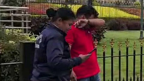 Man tries to end life in front of Vidhana Soudha in Bengaluru