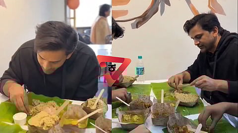Why is the video of actor Dolly Dhananjaya eating biryani going viral?