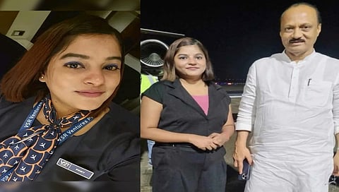 Ajit pawar and pinki mali