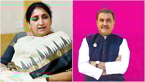 Sunetra pawar and praful patel