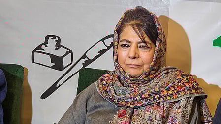 PDP president Mehbooba Mufti 