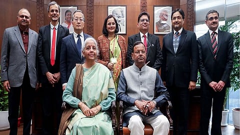 Union finance minister Nirmala Sitharaman 