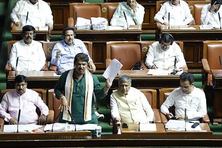 Karnataka BJP demands Minister Thimmapur's resignation over 'corruption' in Excise Department