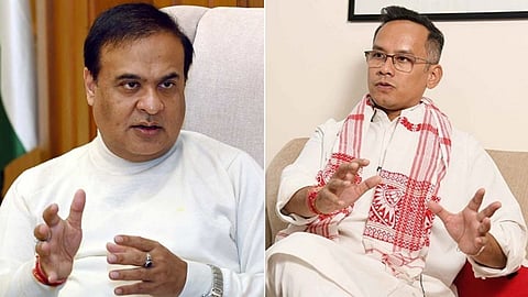 himanta biswa sharma- gourav gogoi
