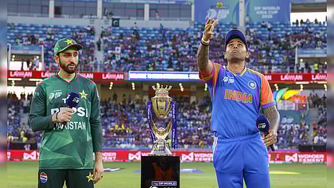 Salman Ali Agha - Suryakumar Yadav 