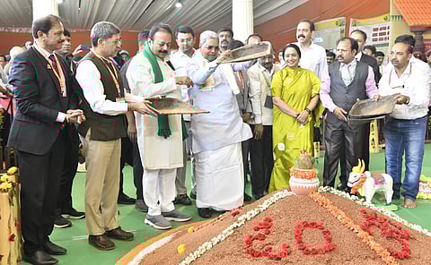 Chief Minister Siddaramaiah inaugurated the International Trade Fair-2026 and the Post-Production Agriculture-Farmer Empowerment Program