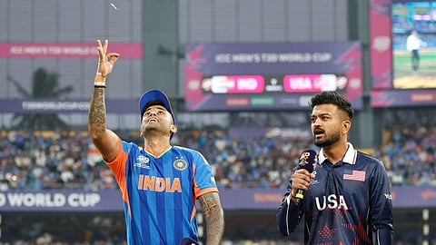 United States of America opt to bowl against India