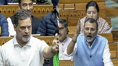 Rahul Gandhi - Nishikant Dubey 