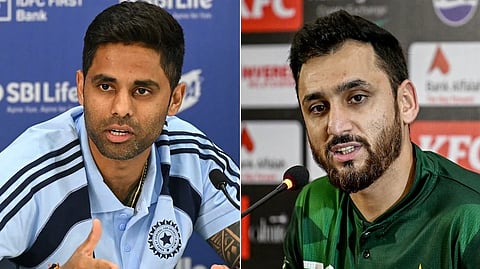 Surya Kumar Yadav, Salman agha