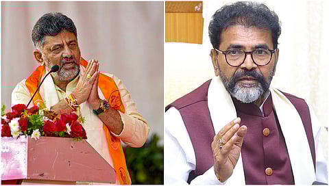 Dk Shivakumar and chalawadi narayanaswamy