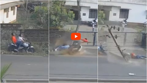 ಅಪಘಾತದ ದೃಶ್ಯ