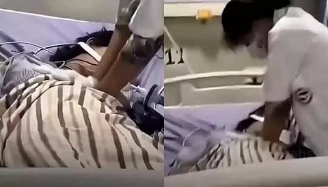 Doctor conducted CPR