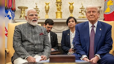 PM Modi with Donald Trump