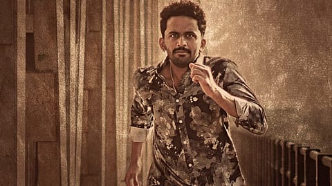 A poster for Bheema teerada Hantakaru