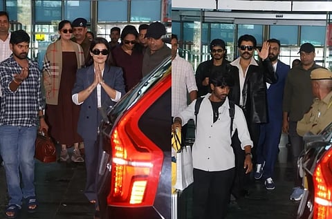 Photos of Rashmika Mandanna and Vijay Devarakonda 