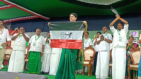 Expelled AIADMK leader VK Sasikala launches new party; unveils flag at Ramanathapuram