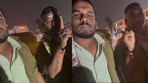 Auto drivers fight with women