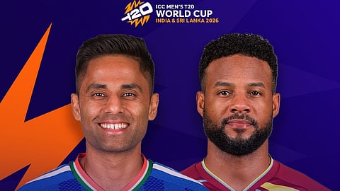 Team India captain Surya kumar yadav and West Indies captain Shai Hope 