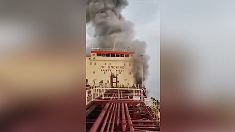 Indian crew member killed in attack on oil tanker in Gulf of Oman