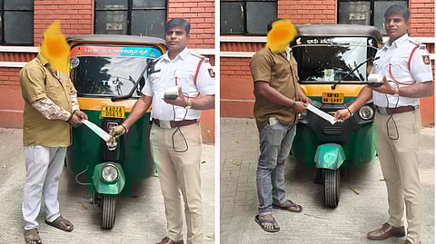 Auto drivers fined for misbehaving with woman