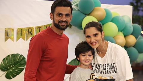 Shoaib Malik And sania mirza 