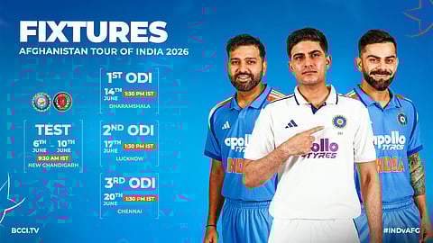 BCCI announces India's next ODI series 