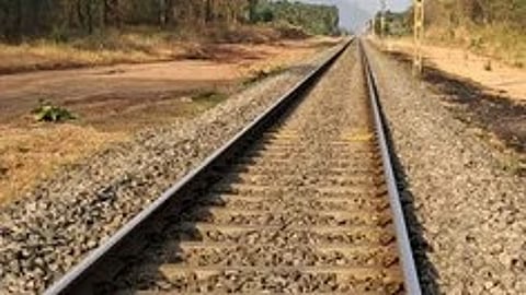 Image of railway track used for representational purposes only