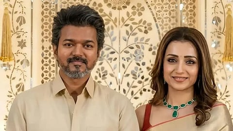 Actor Vijay - Trisha Krishnan