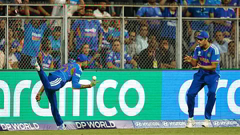 Axar Patel, Shivam Dube Take Game-Changing Catch
